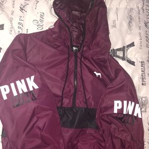 Pink windbreaker